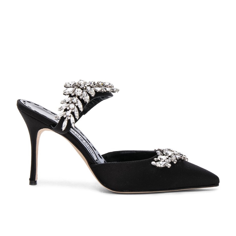 Manolo Blahnik Lurum 90 Heels
